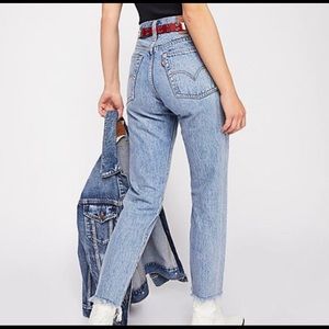 Levi Wedgie Jeans in Shut Up